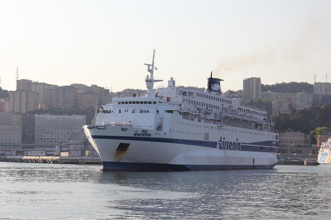 Trajekt Aurelia je iz Ancone izplul v sredo zvečer, v Splitu bi moral pristati naslednje jutro. FOTO: Wikipedija