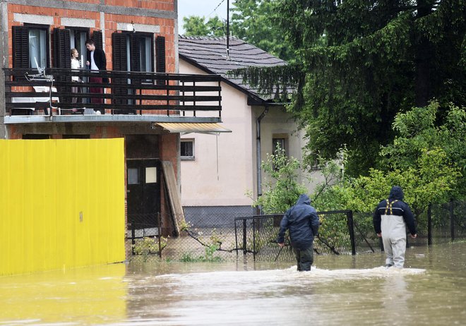 Poplave v Banjaluki in okolici. FOTO: Velibor Tripić&nbsp;