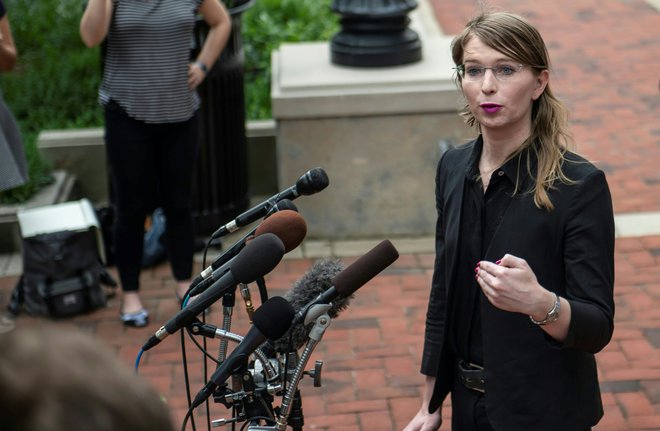 Chelsea Manning noče pričati. FOTO: AFP