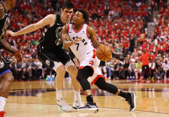 Kyle Lowry je edini nosilec Torontove igre iz prejšnje sezone. FOTO: AFP