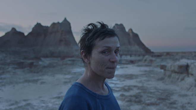 Frances McDormand v filmu NOMADLAND. Foto Courtesy Of Searchlight Pictures