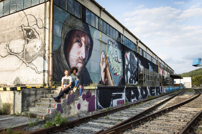 Mural Harbor je ena največjih galerij grafitov na prostem. FOTO: Linz Tourismus / Robert Josipović