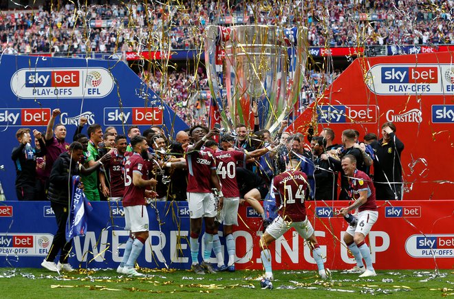 Na Wembleyju je vladalo izjemno navdušenje. FOTO: Reuters