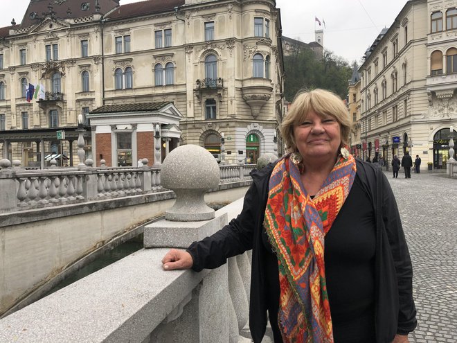 Elisabeth Milharcic: V Ljubljani je vse tako čisto in urejeno, da je skoraj popolno. FOTO: Aljaž Vrabec