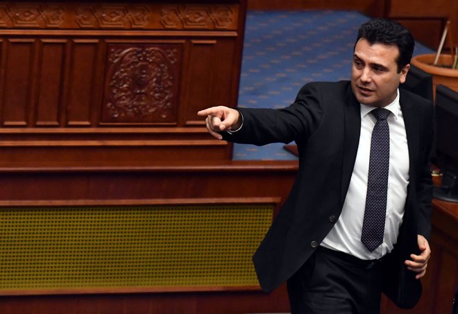 Premier Severne Makedonije Zoran Zaev. FOTO: REUTERS/ Tomislav Georgiev 