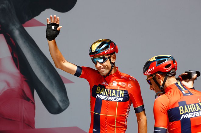Vincenzo Nibali bo moral za svojo tretjo zmago na Giru napadati v zadnjih gorskih etapah. FOTO: AFP