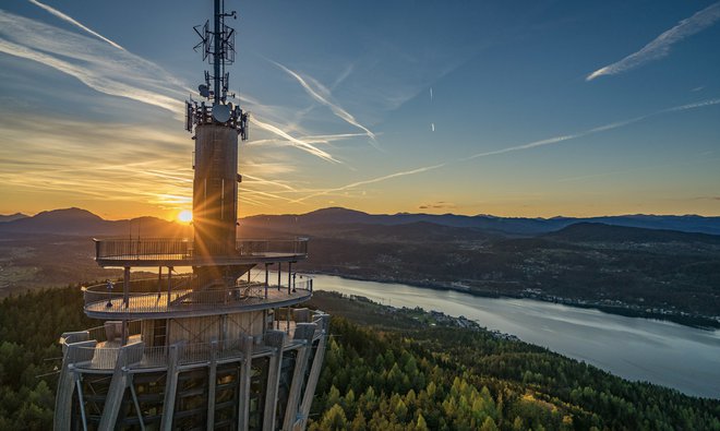 Ob obisku Vrbskega jezera se povzpnite še na Pyramidenkogel. Foto: Gert Steinthaler