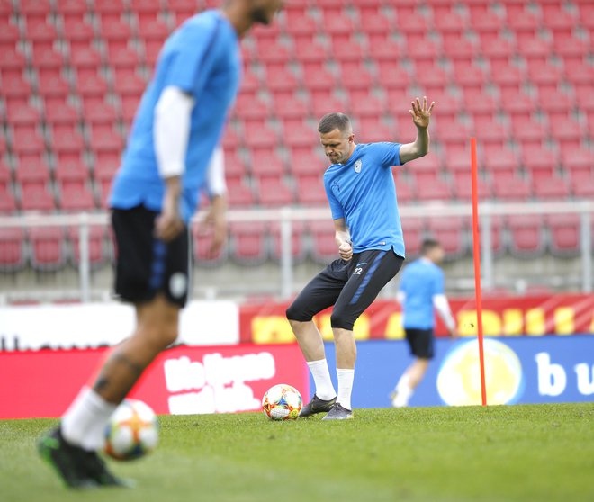 Josip Iličić bo pomemben člen na jutrišnji tekmi. FOTO: Roman Šipić/Delo