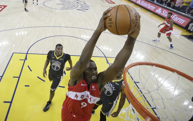 Pomembno vlogo v zmagi kanadske ekipe je imel tudi <strong>Serge Ibaka</strong>, ki je priigral 20 točk. FOTO: Reuters