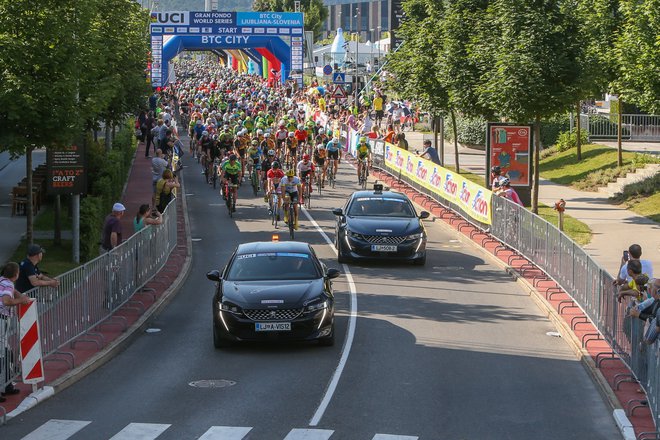 Na 38. Maratonu Franja BTC City je v treh dneh sodelovalo okoli 7100 kolesarjev. FOTO: Prijavim.se