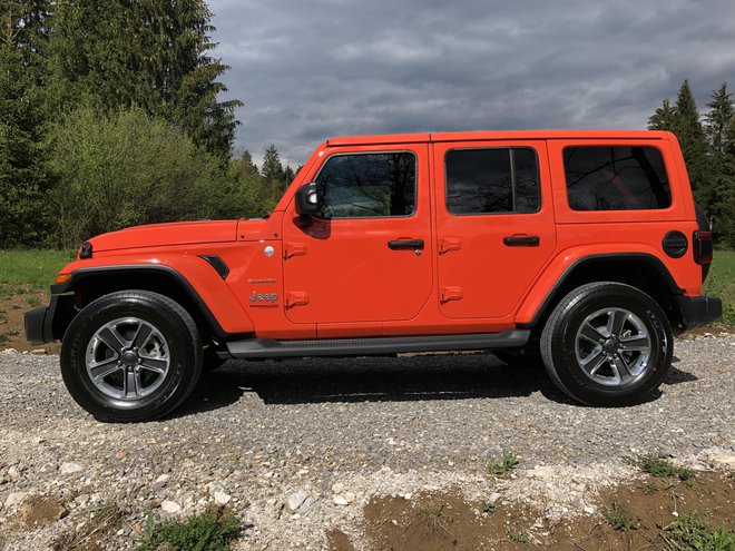 Jeep wrangler unlimited. FOTO: Aljaž Vrabec