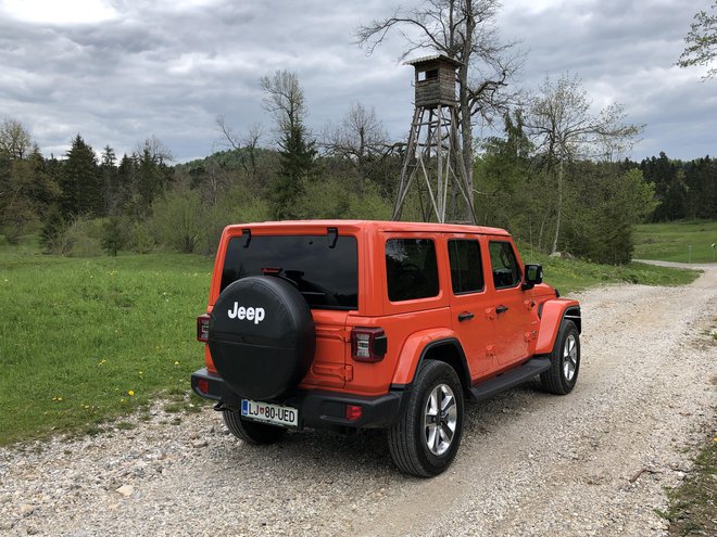 Jeep wrangler unlimited. FOTO: Aljaž Vrabec