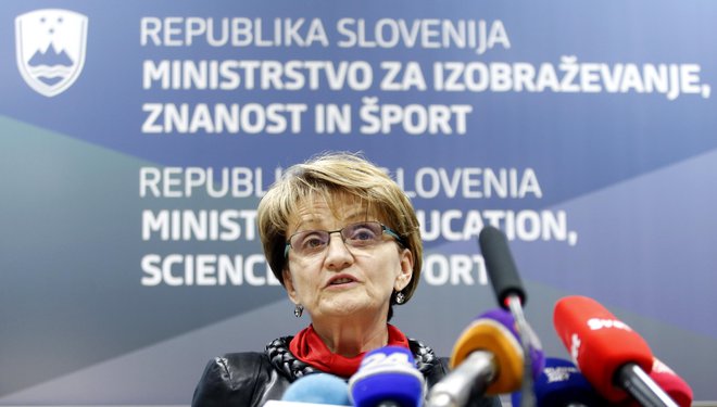 Stanka Setnikar Cankar je predsedniku vlade ponudila svoj odstop marca 2015. Foto Matej Družnik