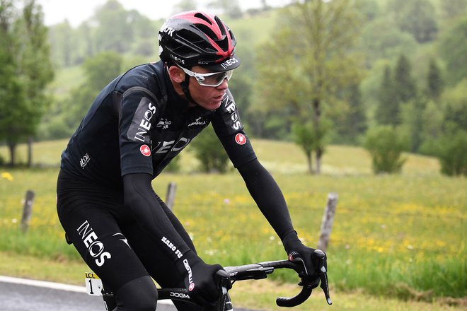 Chris Froome je v tej sezoni vse podredil nastopu na Touru, zdaj bo ostal brez glavnega cilja sezone. FOTO: AFP