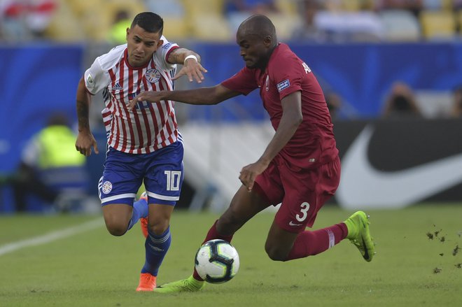 Za nogometaše Paragvaja je remi s Katarjem manj, kot so pričakovali. FOTO: AFP