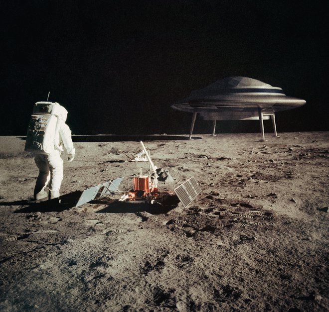 Številni tudi po 50 letih in kopici prepričljivih dokazov, da je človek stopil na Luno, tega ne verjamejo. FOTO: Shutterstock