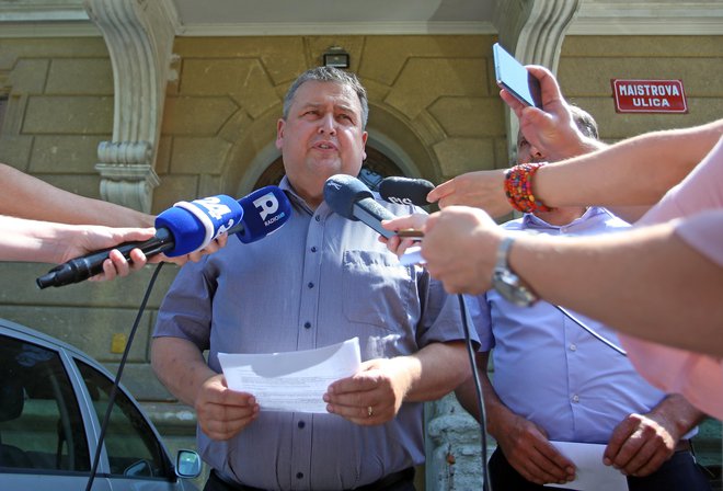 Vodja Sektorja kriminalistične policije PU Maribor Andrej Kolbl. FOTO: Tadej Regent/Delo