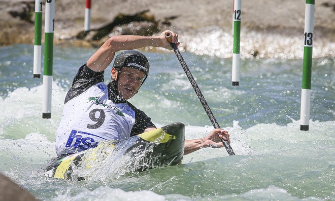 Anže Berčič je v finalu zaostal za zmago za sekundo in 36 stotink. FOTO: Jože Suhadolnik