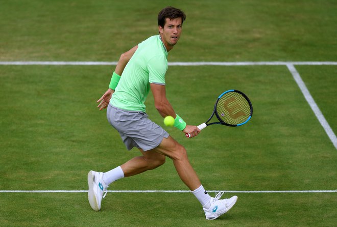 Aljaža Bedeneta v 1. kolu Wimbledona čaka zelo zahtevna naloga. FOTO: Reuters