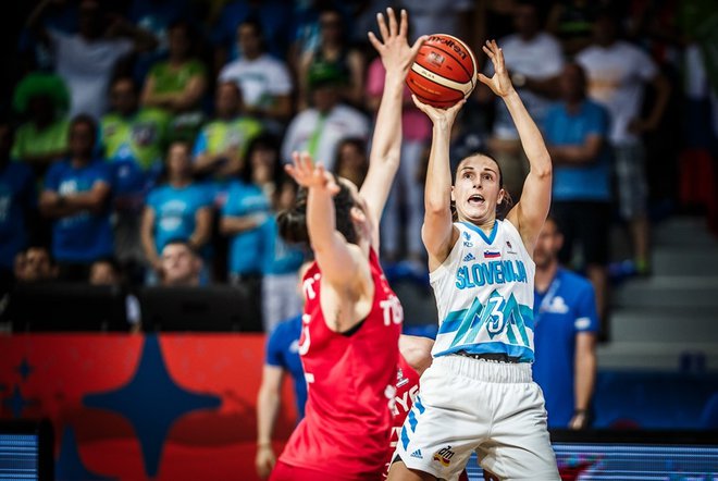 Teja Oblak je 11. strelka letošnjega EP. FOTO: FIBA