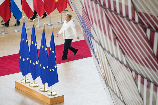 Merklova je pojasnila, da za nobeno niso imeli zadostne večine, tudi za Timmermansa ne.&nbsp;Foto: &nbsp;Afp