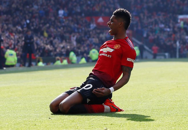 Marcus Rashford ostaja zvest rdečim vragom. FOTO: Reuters