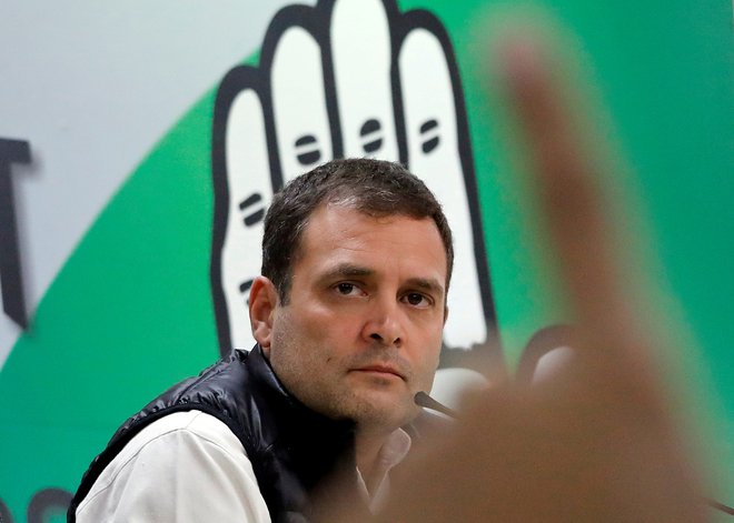 Njegovi predniki so ustvarjali moderno Indijo, Rahul Gandhi je očitno ne bo. FOTO: Reuters