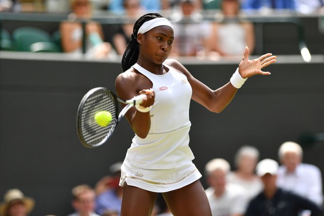 Bodo zaradi Cori Coco Gauff pri WTA znova pretehtali pravila glede starostnih omejitev? FOTO: AFP