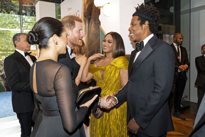 Meghan Markle, Beyoncé, princ Harry, and Jay-Z &ndash;&nbsp; čimprej se morajo domeniti za dvojni zmenek, so zapisali v enem od medijev. FOTO: AFP