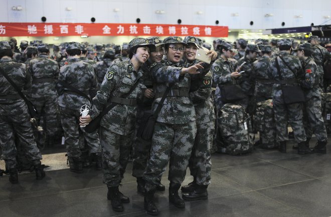 V mirovne misije v Afriki je trenutno vključenih približno 2000 kitajskih vojakov. FOTO: Reuters