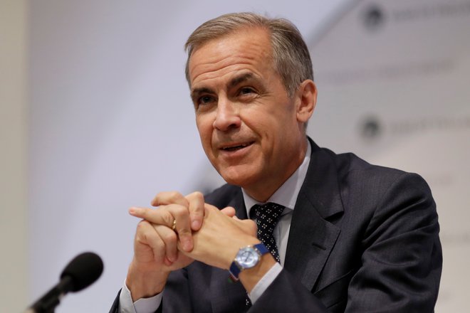 Vsekakor je 54-letni Mark Carney človek z zanimivo kariero &ndash; bil je tudi guverner v Kanadi. Foto Reuters