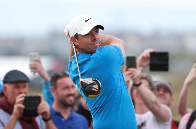 Rory McIlroy, ki še nikoli ni igral majorja na severnoirskih tleh, bi se rad izkazal. FOTO: Reuters