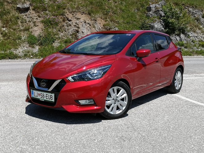 Nissan micra je z novo generacijo malce daljša in nižja. FOTO: Gregor Pucelj