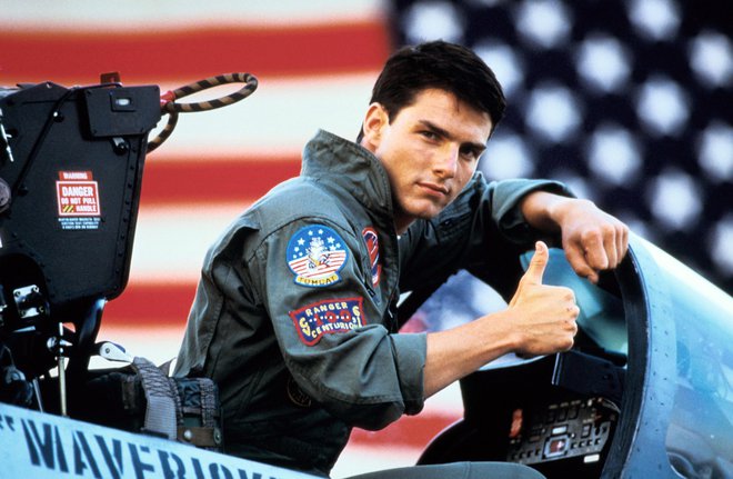 Kader iz prvega filma Top Gun. FOTO: Promocijsko Gradivo