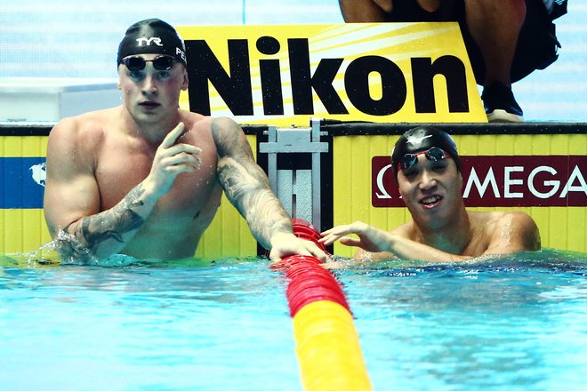 Adam Peaty se je prvi spustil pod 57 sekund. FOTO: Reuters