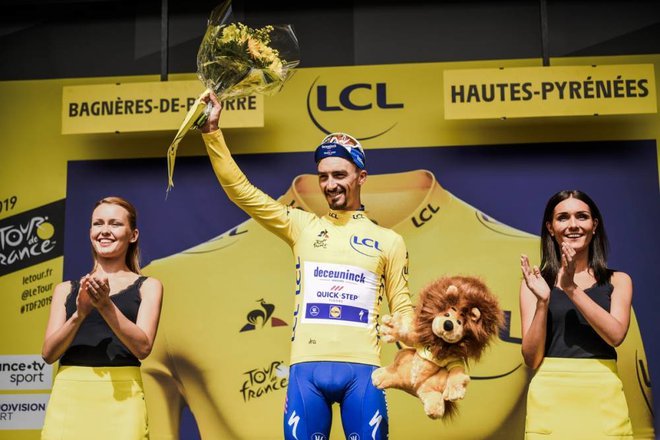 Julian Alaphilippe ne da rumene majice! Foto LeTour.fr