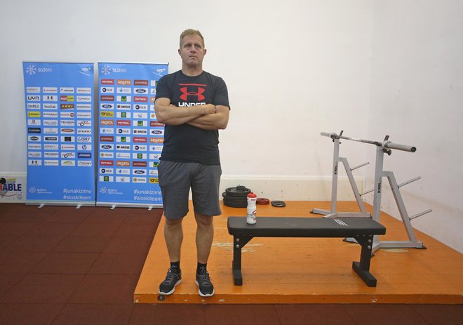 Trener tehničnih disciplin v slovenski moški reprezentanci Klemen Bergant ima vse pod nadzorom. FOTO: Tadej Regent/Delo