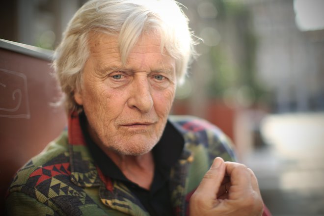 Rutger Hauer, nizozemski filmski igralec z uspešno mednarodno kariero. FOTO: Jure Eržen