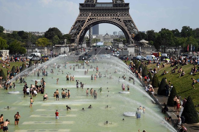 Evropa je v primežu hude vročine.&nbsp;Foto Bertrand Guay Afp