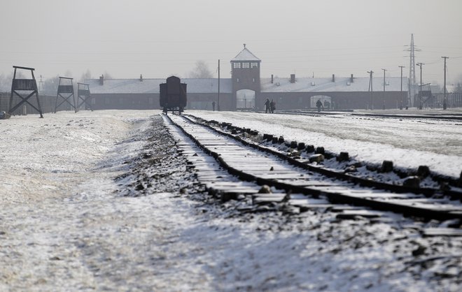 Po Himmlerjevem ukazu z dne 16. decembra 1942 so morali biti Romi v nekaj tednih zbrani v koncentracijskem taborišču Auschwitz-Birkenau. Foto Reuters