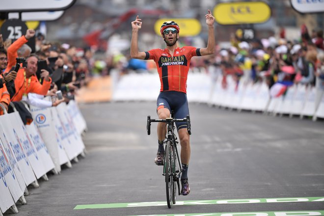 Vincenzo Nibali je z etapno zmago rešil Tour. FOTO: AFP
