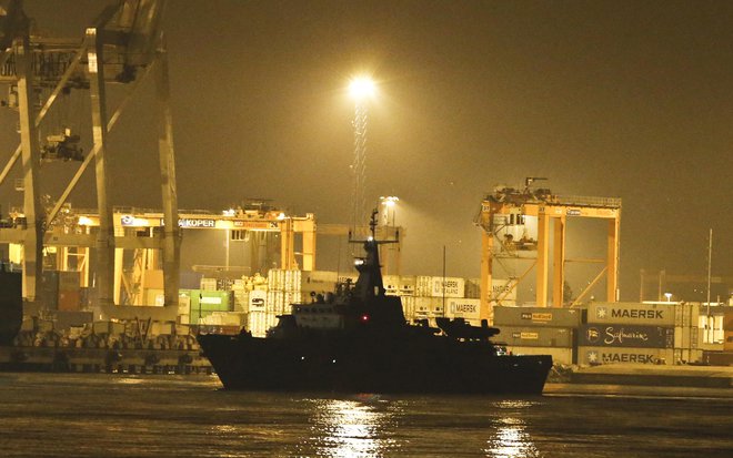 Večnamenska vojaška ladja Triglav bo na rednem remontu od enega do dveh let. Foto Jože Suhadolnik