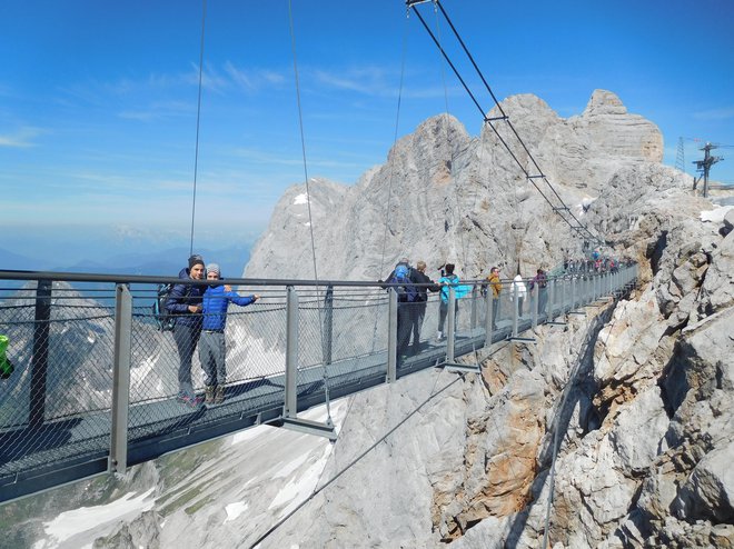 A je kaj trden most? FOTO: Grega Kališnik