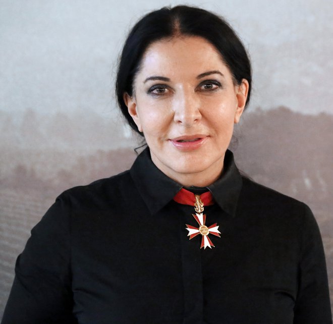 Marina Abramović živi v New Yorku, je pa zelo veliko na poti.<br />
FOTO: wikipedija