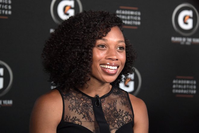 Allyson Felix se je postavila po robu diskriminaciji žensk v športu. FOTO: Usa Today Sports