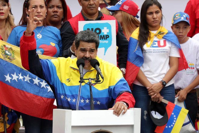 Venezuelski predsednik Nicolás Maduro. FOTO: Manaure Quintero/Reuters