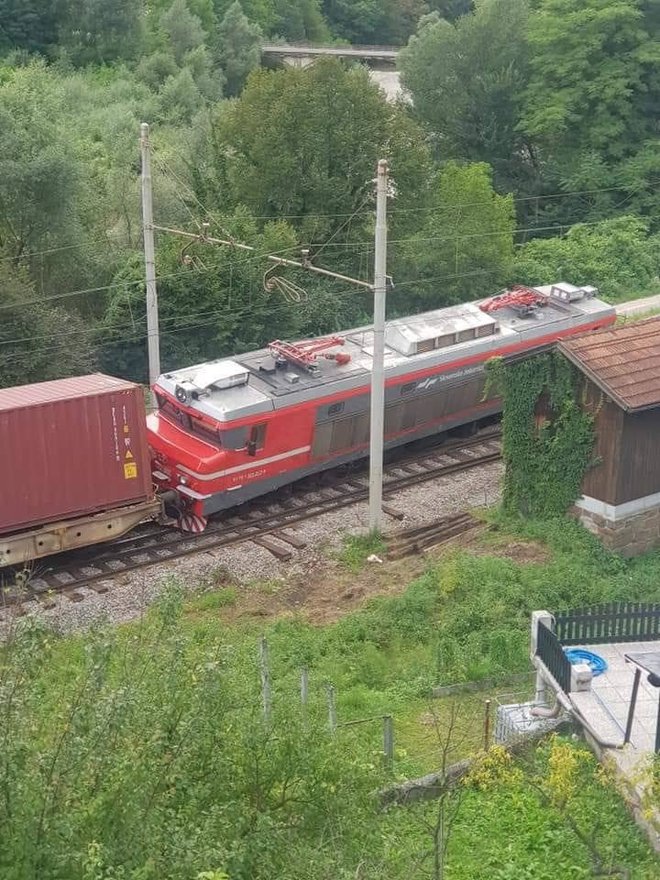 Iztirila je lokomotiva. FOTO: Europe Trains Railways ECC/Facebook