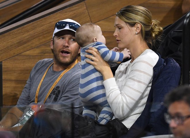 Bode in Morgan Miller po tragični izgubi hčerke Emmy pričakujeta dvojčka. Imata še dva otroka, Nash je star štiri leta, Easton (na fotografiji) deset mesecev. FOTO: Usa Today Sports