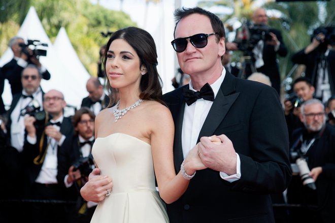 Tarantino in njegova mlada izbranka sta v nestrpnem pričakovanju. Foto Shutterstock