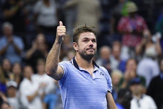 Stan Wawrinka si ni želel takšnega knca dvoboja. FOTO: Usa Today Sports